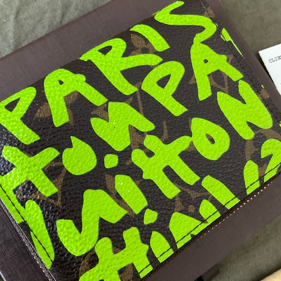 Louis Vuitton Monogram Graffiti Zippy Coin Purse x Stephen Sprouse - Picture 2 of 8